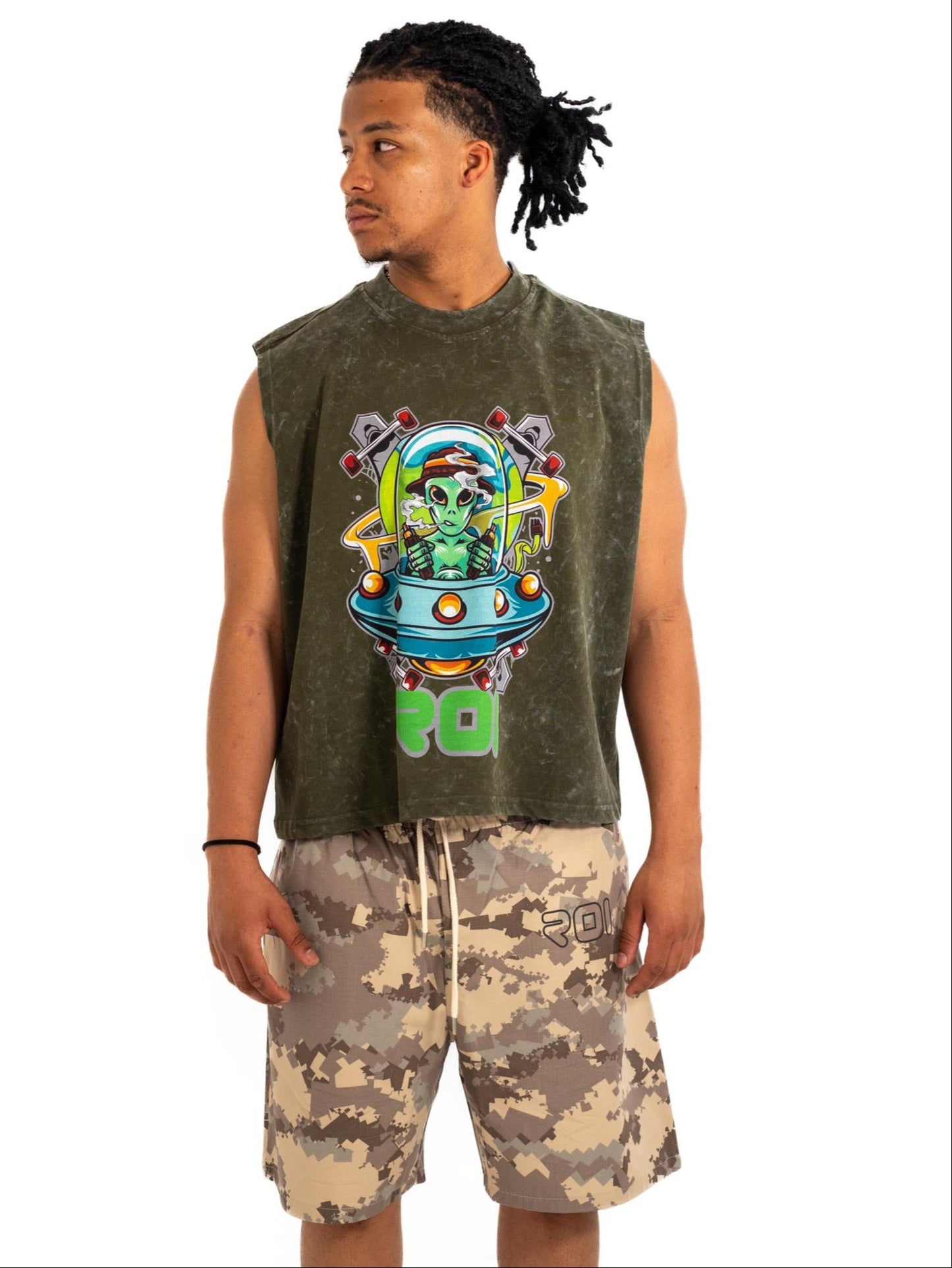 ROI Camo Shorts