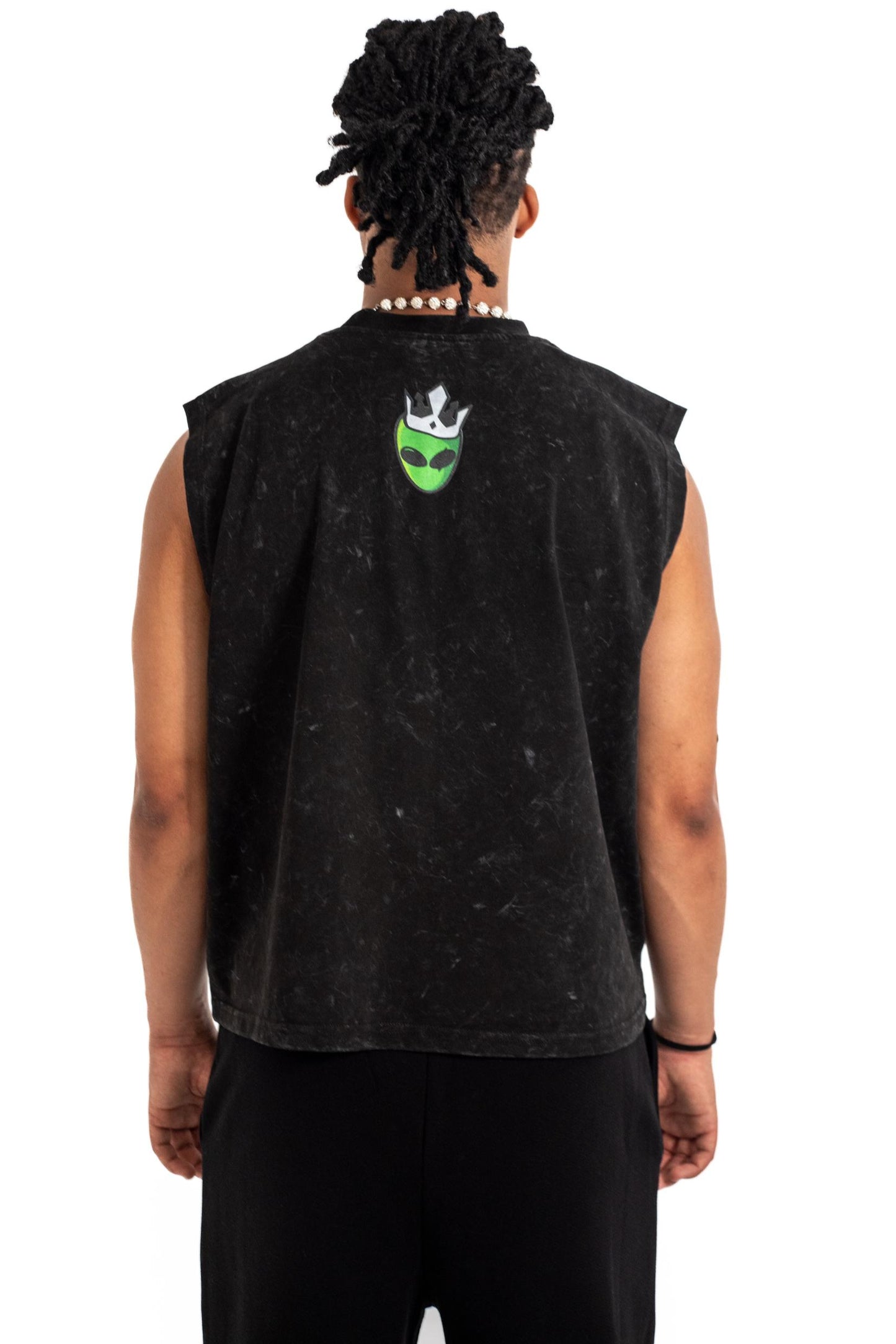 SpaceRocket Rhinestone Sleeveless