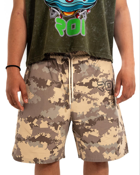 ROI Camo Shorts